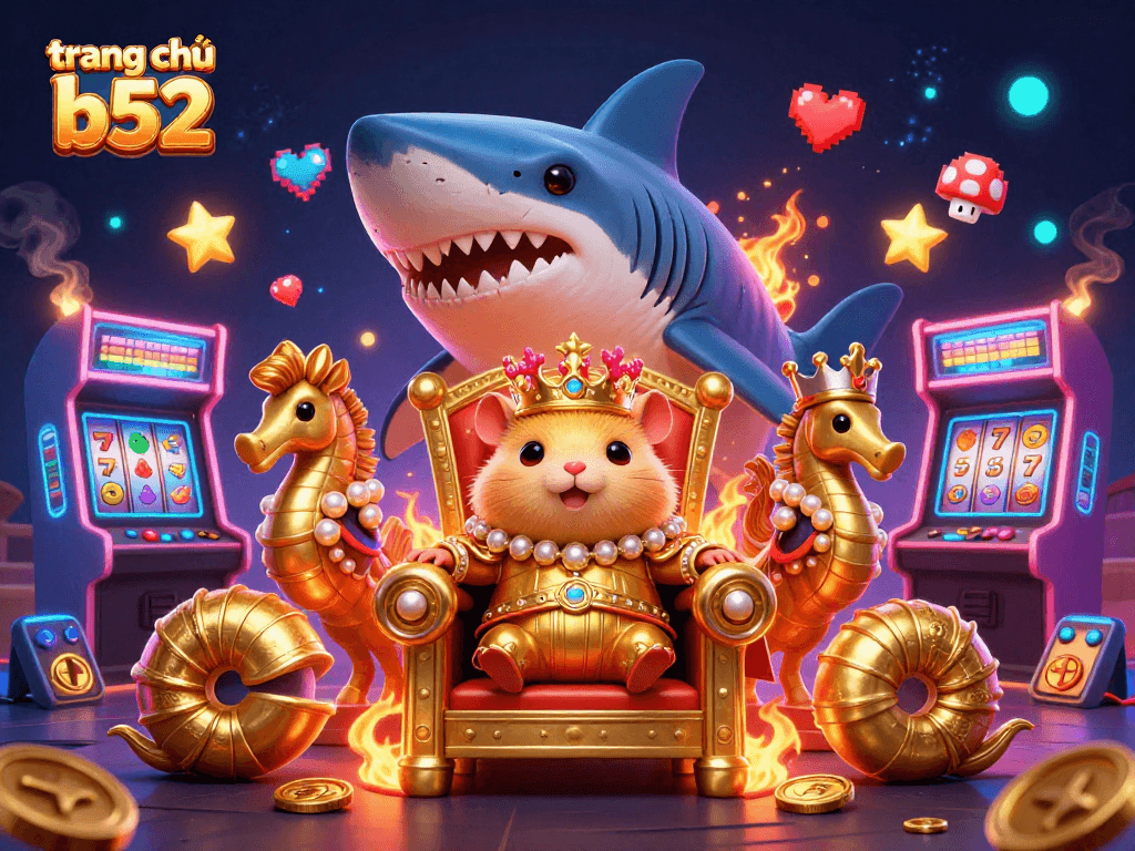 Experience the thrill of gaming with vibrant characters and elements at trang chủ b52.