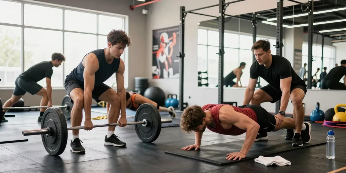 Athletes training at Astera Steroid Shop gym showcasing strength and dedication.