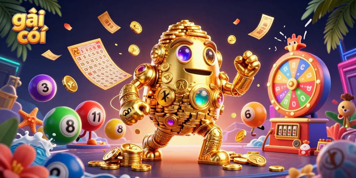 Engage with the vibrant world of gái gọi amidst golden golems and dynamic lottery elements.