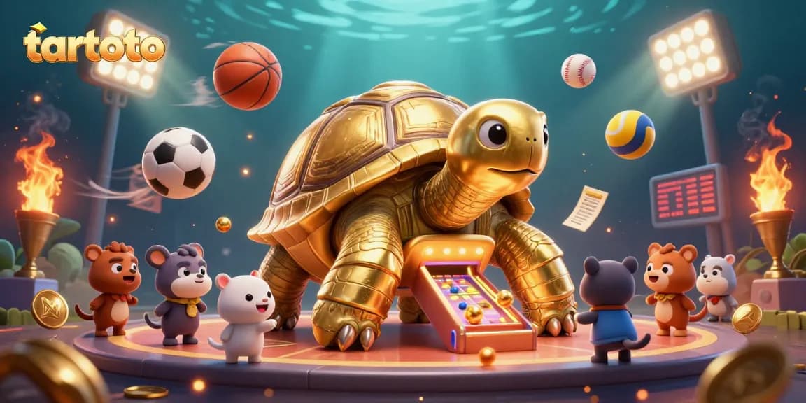 Tartoto offers thrilling sports betting with dynamic 3D elements and captivating gameplay.