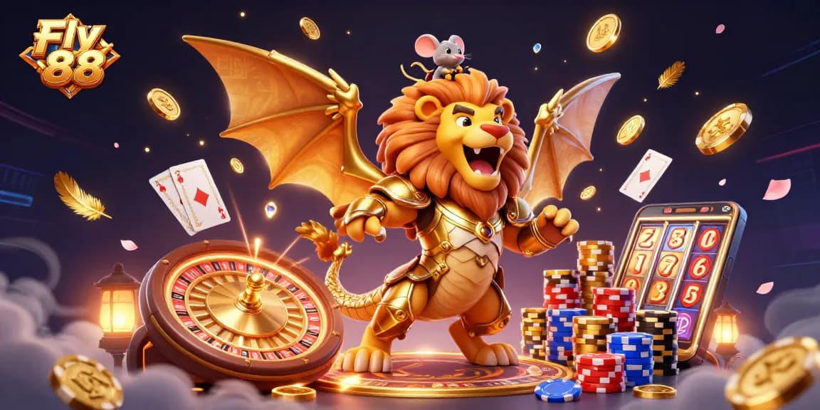 Fly 88 offers an exciting casino experience with vibrant characters and dynamic gaming elements.