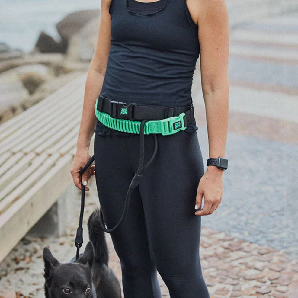 STRYQ running belts designed for comfort, stability, and hydration storage