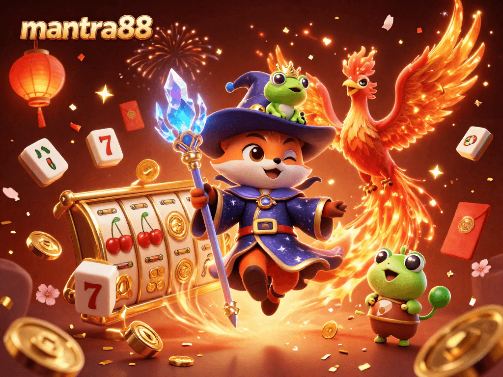 Experience the thrill of mantra88 with our vibrant slots, magical characters, and dynamic casino elements.