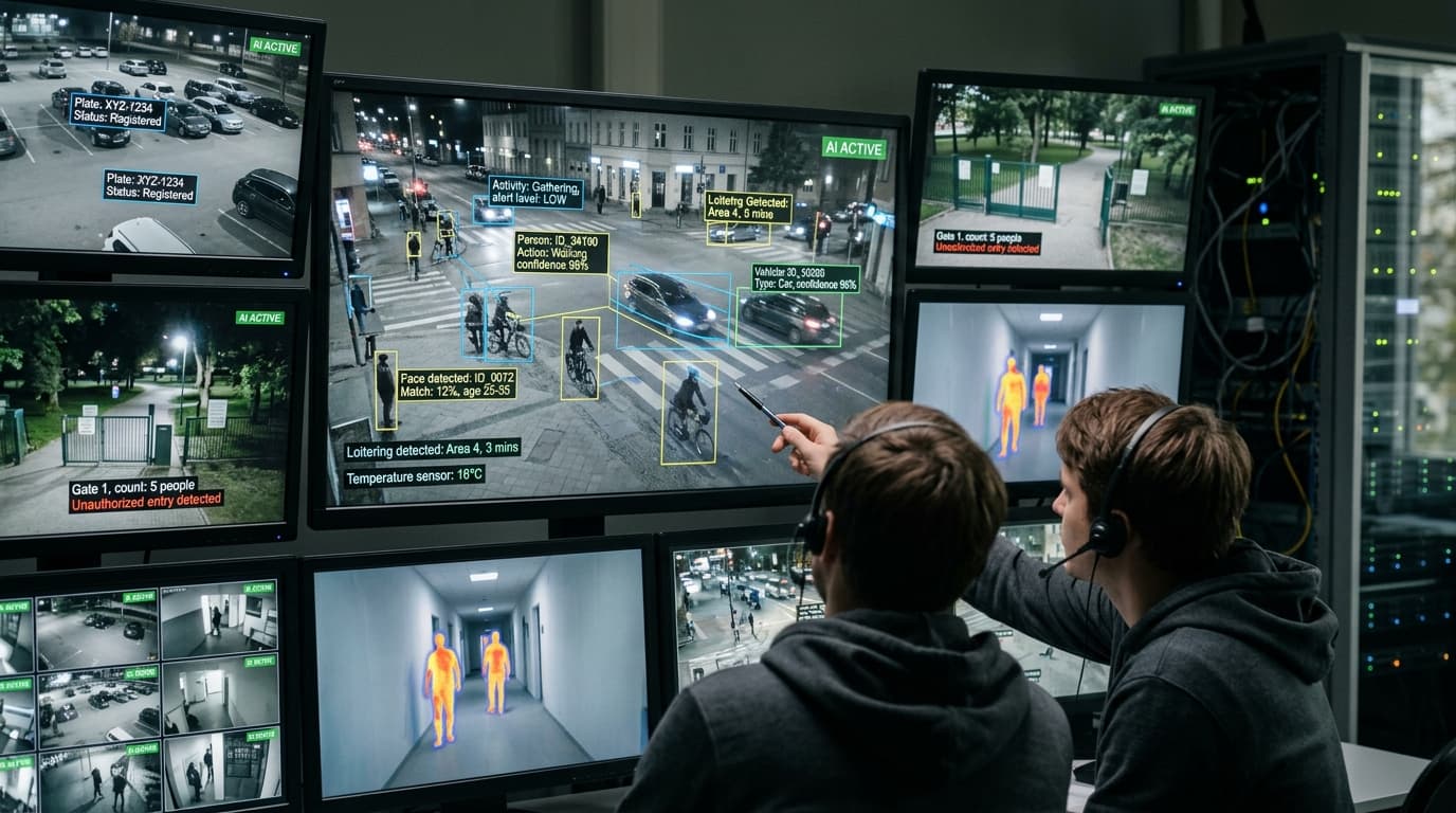 Improve Site Awareness with AI CCTV Monitoring Solutions Using AI CCTV Monitoring