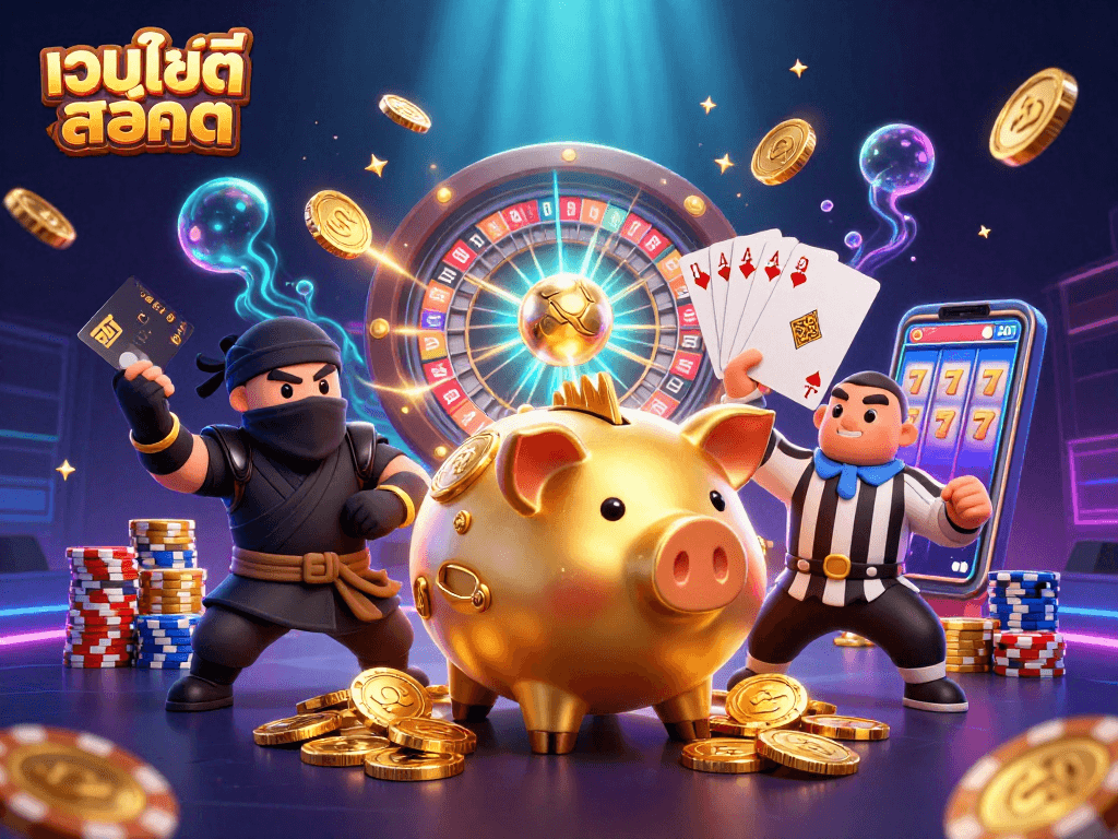 เล่นเกมสล็อตออนไลน์ที่เว็บไซต์สล็อตเพื่อนำโชคและรางวัลใหญ่