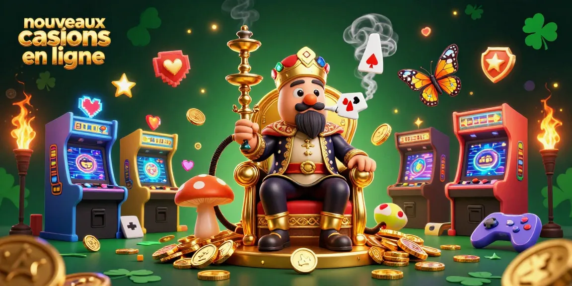 Les nouveaux casinos en ligne proposent une expérience immersive avec des éléments de jeux colorés.