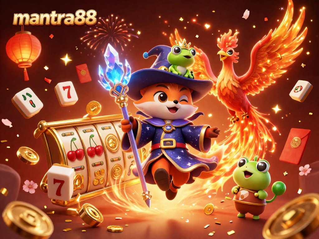 Experience the thrill of mantra88 with our vibrant slots, magical characters, and dynamic casino elements.