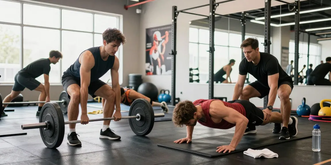 Athletes training at Astera Steroid Shop gym showcasing strength and dedication.