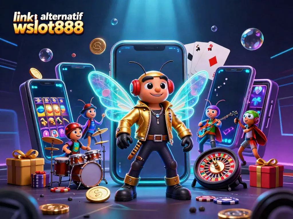 Geng rock cicada meriahkan permainan slot dalam format link alternatif wslot888.