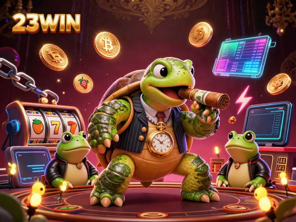 Experience thrilling wins at 23WIN with vibrant casino action, engaging characters, and dynamic game elements.