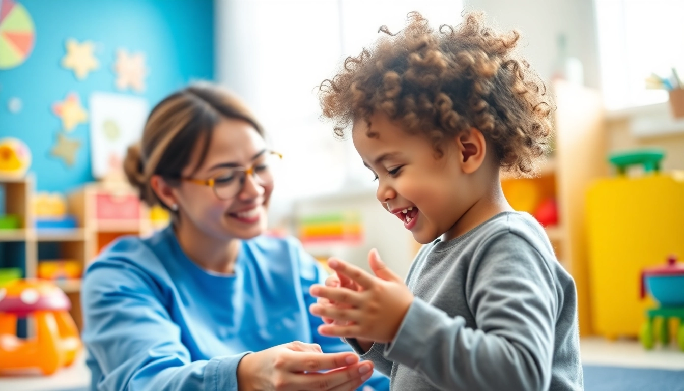 Foster growth through early intervention ABA in a supportive therapy setting with a child and therapist.