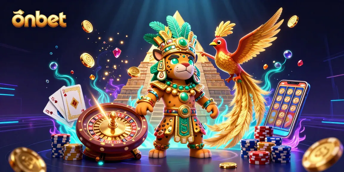 Experience thrilling gaming at onbet with vibrant characters and exciting elements.