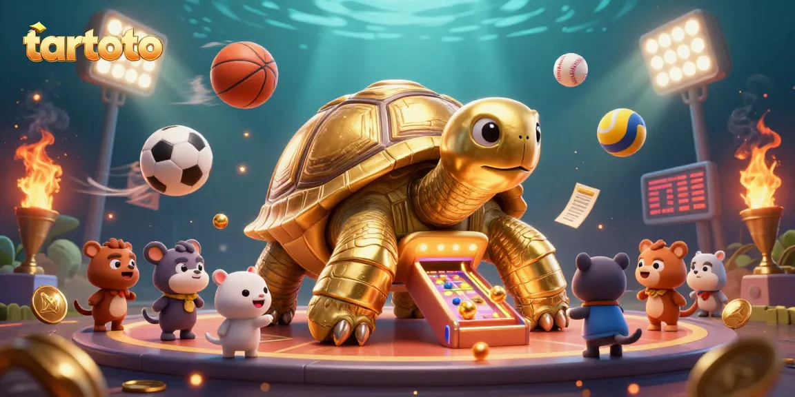Tartoto offers thrilling sports betting with dynamic 3D elements and captivating gameplay.
