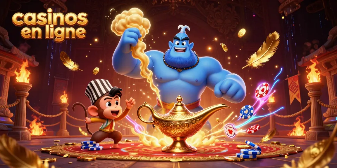 Jouez et gagnez aux casinos en ligne avec cette illustration animée captivante