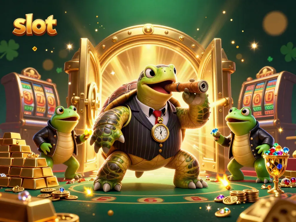 Mengelola slot yang kaya dengan karakter unik pada latar belakang kasino yang megah
