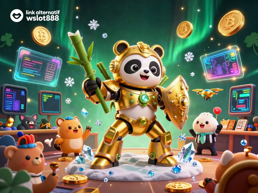 Menangkan jackpot dengan link alternatif wslot888 dalam ilustrasi kasino yang meriah