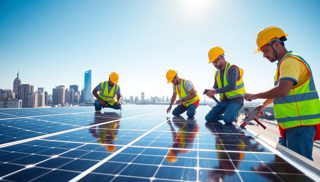 Enhance your solar maintenance Jersey City NJ with expert technicians optimizing solar panels.