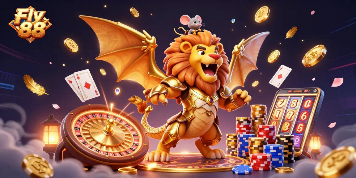 Fly 88 offers an exciting casino experience with vibrant characters and dynamic gaming elements.