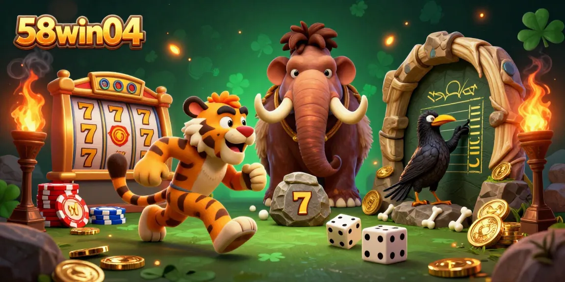 Experience exciting gameplay at 58win04 with thrilling slot reels and vibrant gaming elements