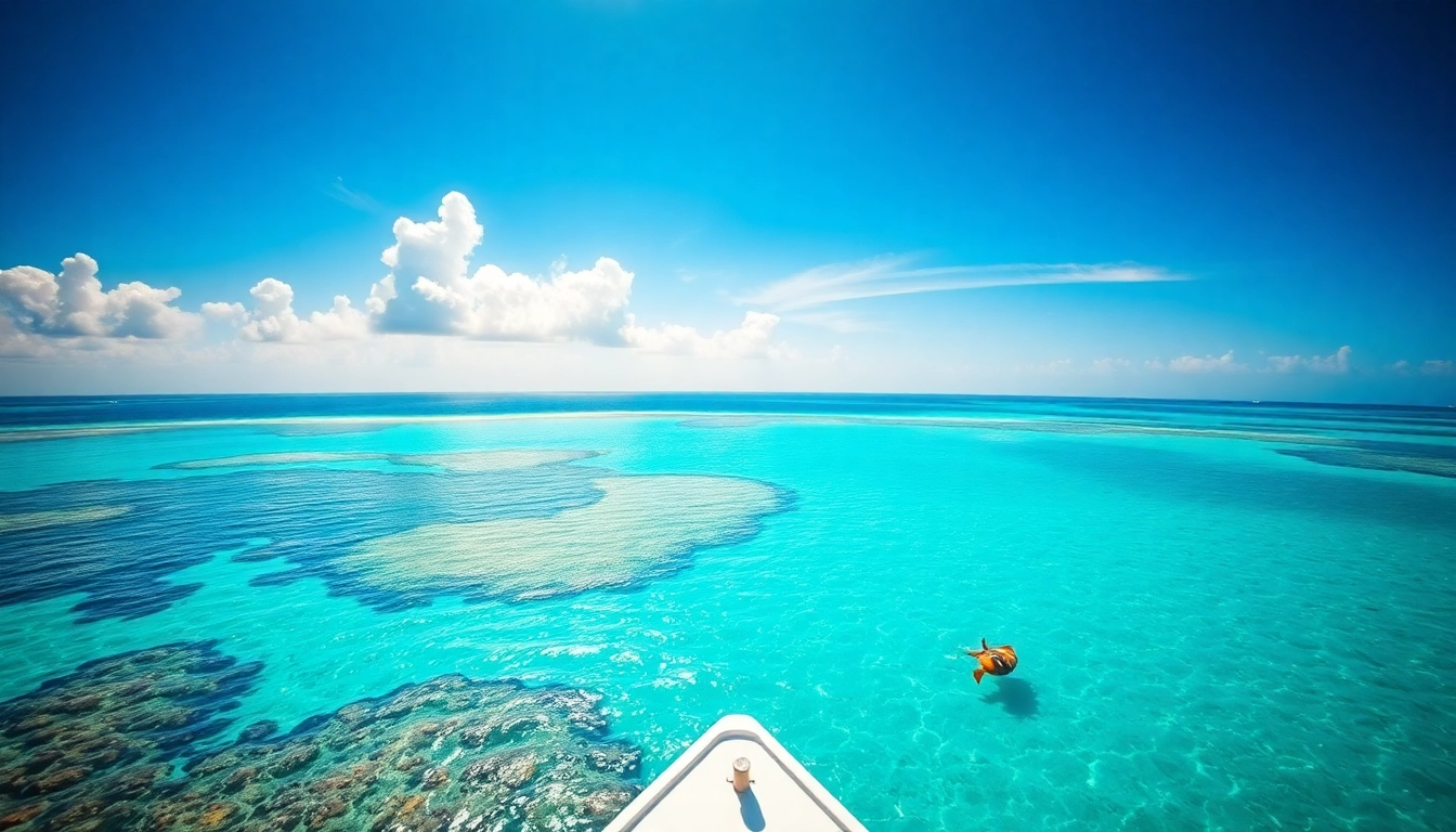 Captivating view of Australia's Great Barrier Reef highlighting turquoise waters and vibrant coral.