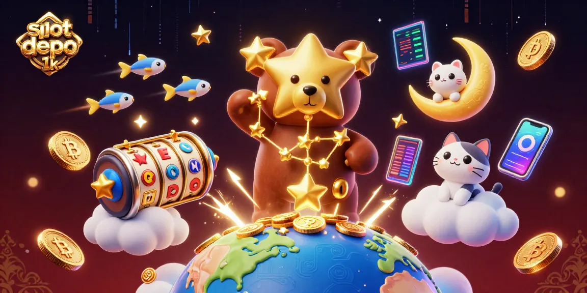 Permainan slot depo 1k yang menarik dengan berbagai simbol dan peluang jackpot untuk pemain.