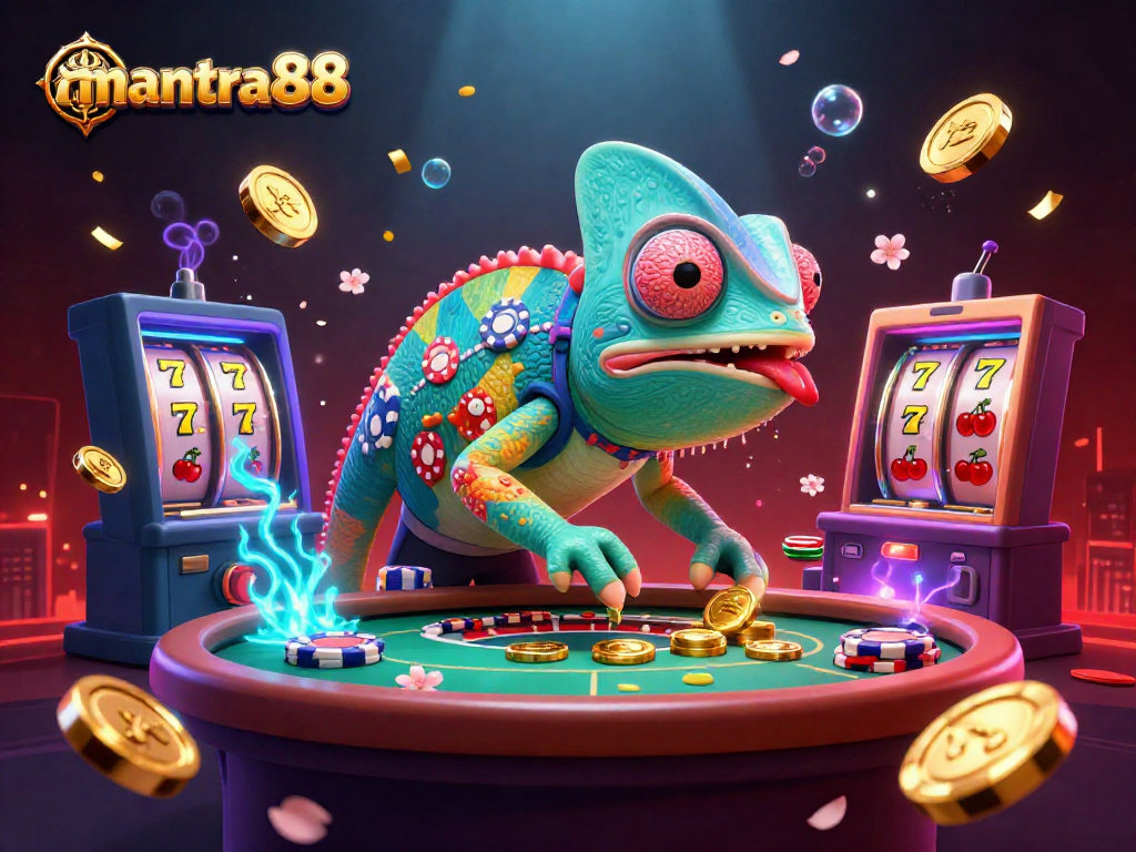 Experience the winning streak of mantra88 with thrilling slot games and vibrant casino elements.