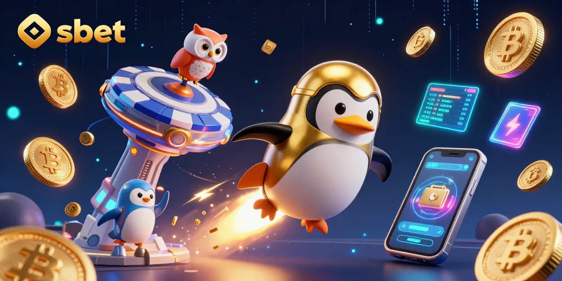 Experience thrilling wins with the shbet rocket penguin amid a vibrant casino cosmic scene.