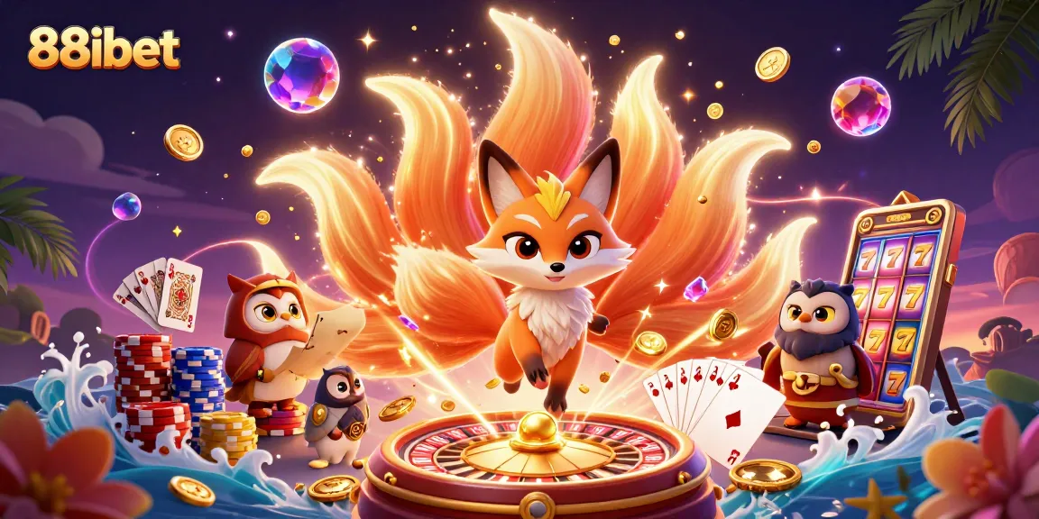 Engage in thrilling gameplay at 88ibet with vibrant casino spirits and gaming elements.